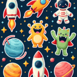 General Purpose Stickers -  Sheet v8